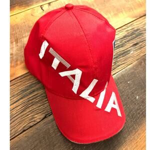 ITALIA Hat Red